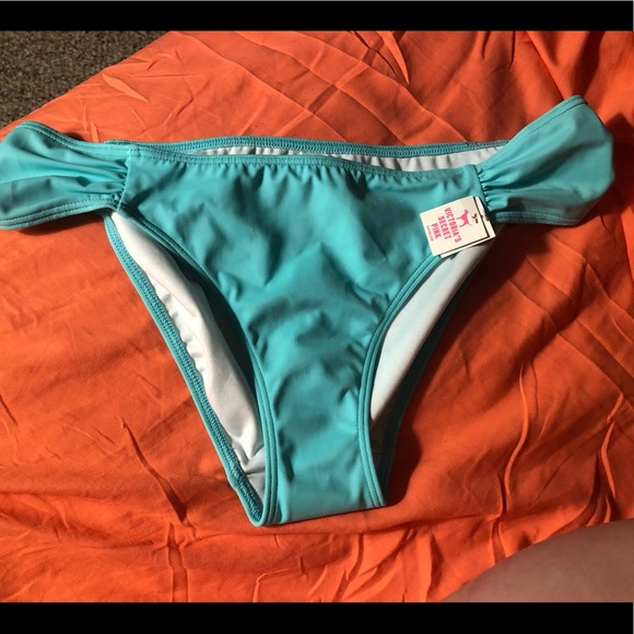 NWT PINK victoria secret bathing suit bottoms - Picture 1 of 2